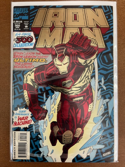 Iron Man Comic #300 Marvel Comics Foil Cover