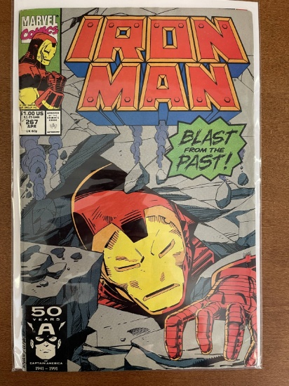 Iron Man Comic #267 Marvel Comics The Mandarin John Byrne