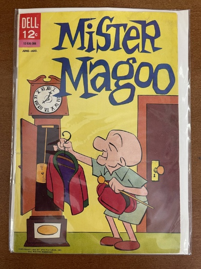 Mister Magoo Comic #4 Dell Comics 1963 Silver Age Cartoon Comic 12 Cents