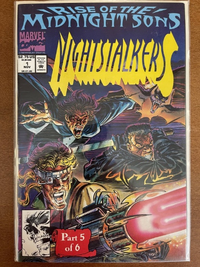 Nightstalkers Comic #1 Marvel Rise of the Midnight Sons part 5