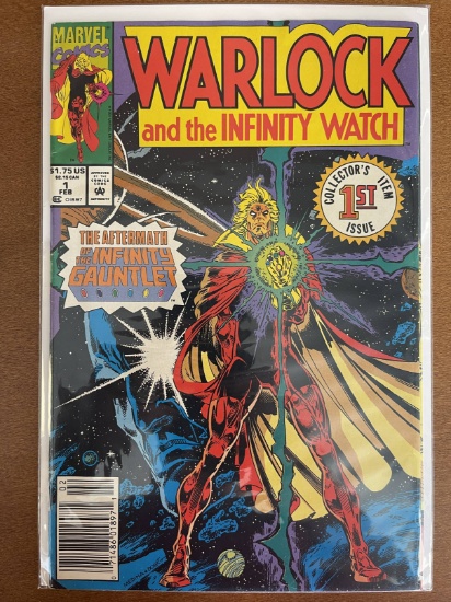 Warlock and the Infinity Watch Comic #1 Marvel Key First issue Adam Warlock