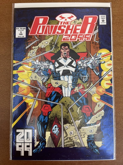 The Punisher 2099 Comic #1 Marvel Key 1st appearance of the Punisher 2099 and First Issue