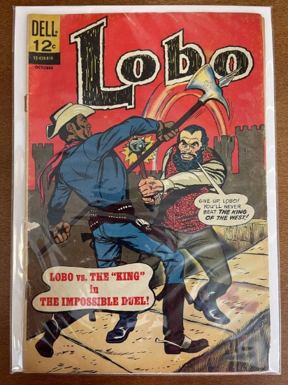 LOBO Comic #2 Dell Comics 1966 Silver Age KEY 2nd Appearance of Lobo 12 Cents