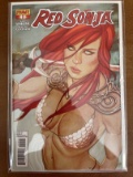 Red Sonja Comic #1 Dynamite Comic Key First issue Variant Cover