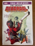 True Believers Groovy Deadpool Comic #1 Marvel Key First Issue