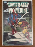 Spider-Man Vs Wolverine Graphic Novel Marvel 1990 Copper Age Key Death