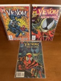 Set of VENOM Comics #1-3 Along Came A Spider Includes Key 1st issue