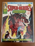 Very Rare The Super-Heroes Comic Magazine #5 Marvel 1975 Bronze Age United Kingdon KEY 1st Appearanc