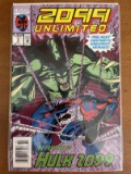 2099 Unlimited Comic #1 Marvel Key 1st appearance of Hulk 2099 and First Issue