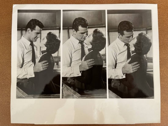 8x10 Photo Sequence for Cash McCall 1960 James Garner Natalie Wood with Warner Info Sheet