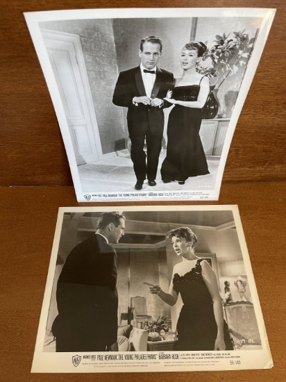 Two 8x10 Photos for The Young Philadelphians 1959 with Paul Newman and Barbara Rush