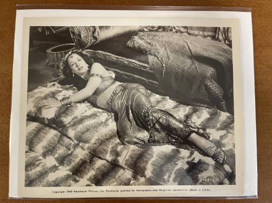 8x10 Photo of Hedy Lamarr as Delilah in Samson and Delilah 1949