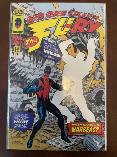 1963 The Fury Image Book Two Alan Moore Spider-man and Daredevil Homage