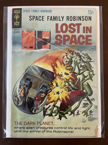 Space Family Robinson Lost in Space Comic #31 Gold Key 1968 Silver Age TV Show Comic 15 Cents