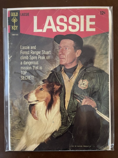 Lassie Comic #67 Gold Key 1966 Silver Age TV Show Comic 12 Cents