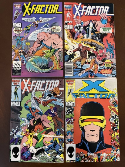 4 issues of X-Factor Comics #7-10 Marvel includes 2 KEYS First Appearances of SEVERAL characters