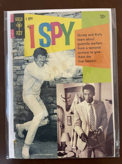I SPY Comic #5 Gold Key 1968 Silver Age TV Show Comic 12 Cents BILL COSBY