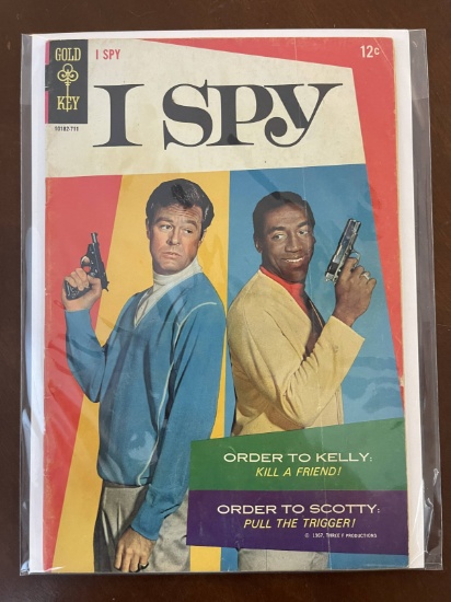 I SPY Comic #3 Gold Key 1967 Silver Age TV Show Comic 12 Cents BILL COSBY