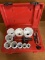 13 Piece Heavy Duty Milwaukee Hole Saw Kit with Case Very Good Condition