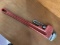 Like New Drop Forged 24 Inch Pittsburgh Pipe Wrench Heavy Duty
