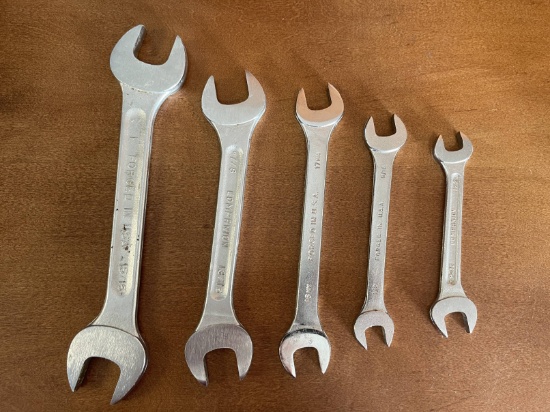 5 Wrenches Companion Forged in USA 1" 15/16" 7/8" 13/16" 9/16" 1/2" & More Various Sizes