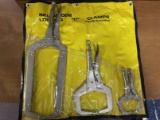 NEW Set of Locking C Clamps Made in China SKU P6002 Very Large