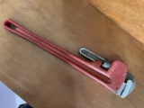 Like New Drop Forged 24 Inch Pittsburgh Pipe Wrench Heavy Duty