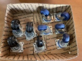 9 Casters Various Sizes In Very Good Condition