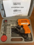 Soldering Gun Model 42685 Chicago Electric Power Tools Like New Condition Instructions & Case Includ