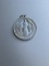St Saint Benedict Jubilee Medal Pendant Alluminum From Italy in Italian