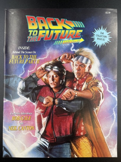 Back To Future Fan Club Mag. #1/1990