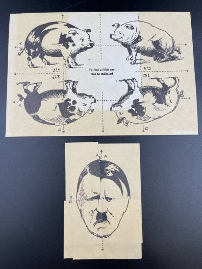 WWII "5th Pig" Anti-Hitler Propaganda