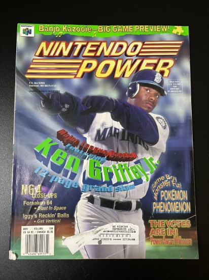 Nintendo Power Magazine #108 Nintendo of America 1998 Banjo Kazooie Preview