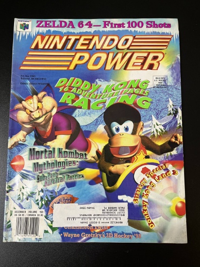 Nintendo Power Magazine #103 Nintendo of America 1997 Diddy Kong's Racing