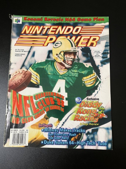 Nintendo Power Magazine #102 Nintendo of America 1997 NFL Quarterback Club