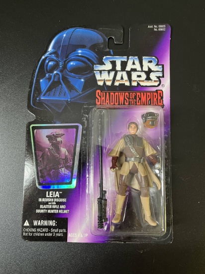 Star Wars Shadows of the Empire Leia in Boushh Disguise Figure NIB