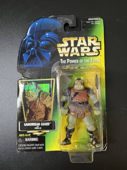 Star Wars Power of the Force Gamorrean Guard Figure NIB Green Card