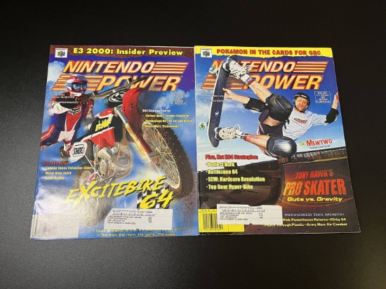 2 Issues Nintendo Power Magazine #131 & #132 Nintendo of America 2000 Excitebike 64 High Grade