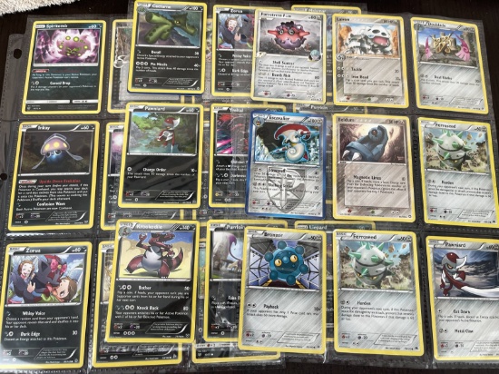 Lot of over 40 Steel and Dark Type Pokemon Cards Common to Rare Cards