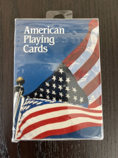 High Quality Plastic Coated American Playing Cards