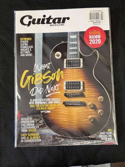 Guitar Magazine March 2020 Printed in the UK Cover Price $14.50