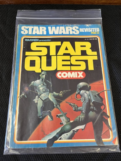 Warren Presents Star Quest Comix #1 October 1978 Star Wars Revisited & More