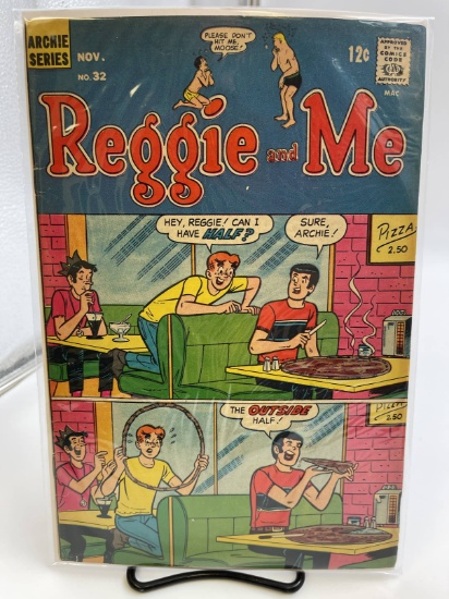 Reggie and Me Comic #32 Archie Series Silver Age 1968 Jughead 12 Cents