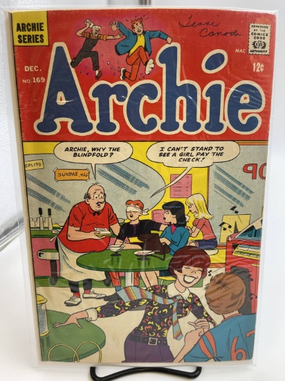 ARCHIE Comic #169 Archie Series 1966 Silver Age 12 Cents Dan DeCarlo
