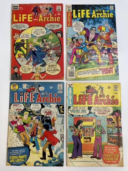 4 Life With Archie Comics 1966-1978 Silver Age to Bronze Age Archie Comics 12 Cents to 35 Cents