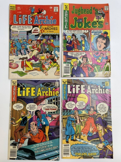 4 Life With Archie Comics 1971-1978 Bronze Age Archie Comics 15 Cents to 35 Cents