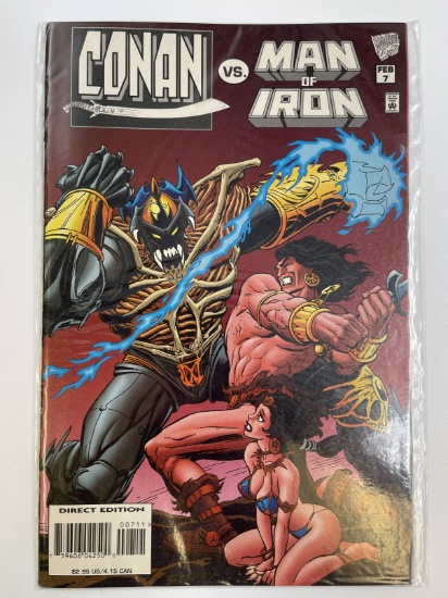 CONAN Comic #7 Marvel Conan vs Man of Iron 1996