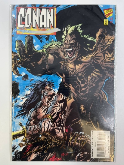 CONAN Comic #5 Marvel 1996 LARRY HAMA YETI ISSUE
