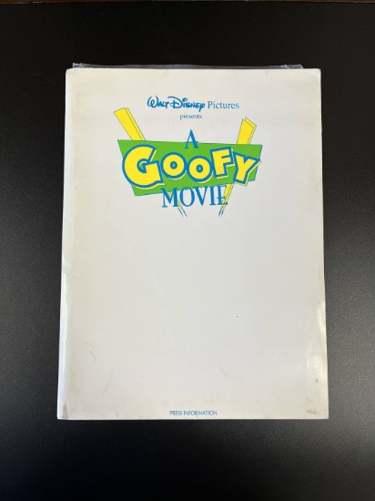 Walt Disney's "A Goofy Movie" Press Kit