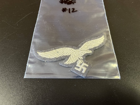 WWII Nazi Luftwaffe Cloth Eagle